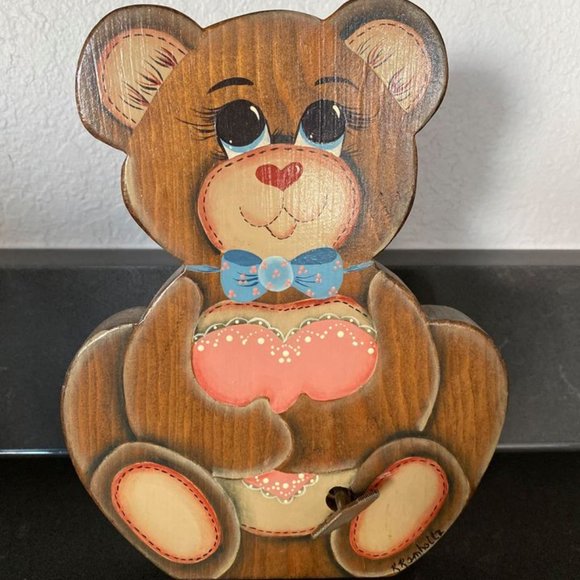 Antique Musical Bear - Picture 1 of 4